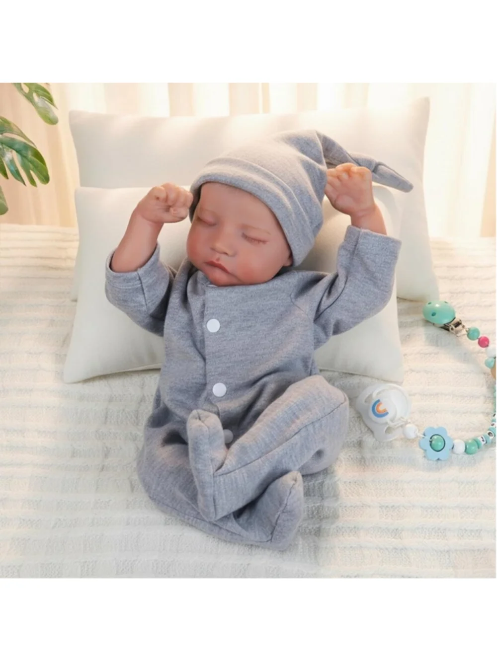 Realistic Reborn Baby Dolls - 18 Inch Full Vinyl Body Lifelike Reborn Boy Doll